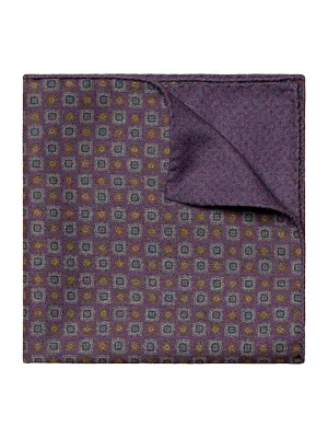 Two-Side Wool Flannel Pocket Square