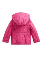 Little Girl's & Audrey Quilted Jacket
