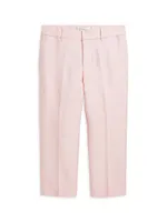 Little Girl's & Wool-Silk Slim-Fit Pants