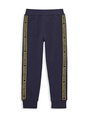 Little Boy's & Boy's Logo Trim Sweatpants