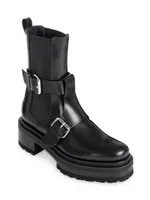 Charly 75MM Leather Platform Boots