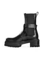 Charly 75MM Leather Platform Boots