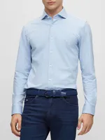 Casual-Fit Shirt Stretch Cotton