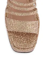 Bulla Chibi 105MM Glitter Platform Sandals