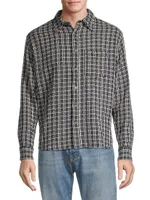 Sefirot Snow Check Button-Front Shirt