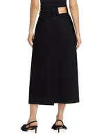 Bea Denim Midi-Skirt