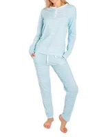 Jersey Long Sleeve Pajama Set