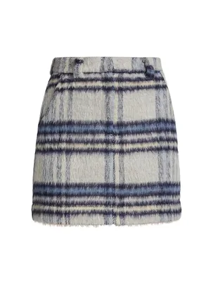 Demi Plaid Miniskirt