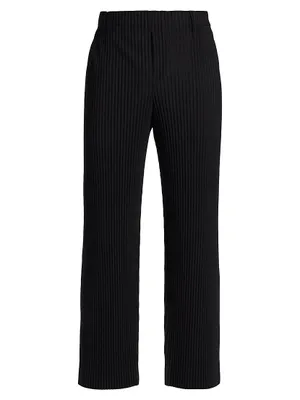 Basics Pleated Knit Pants