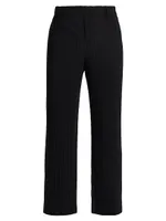 Basics Pleated Knit Pants