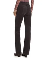 Cruz Corduroy Boot-Cut Pants