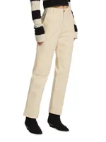 Straight-Leg Carpenter Pants