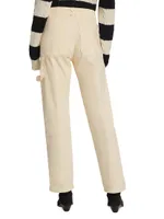 Straight-Leg Carpenter Pants