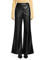 Nash Vegan Leather Flared Pants