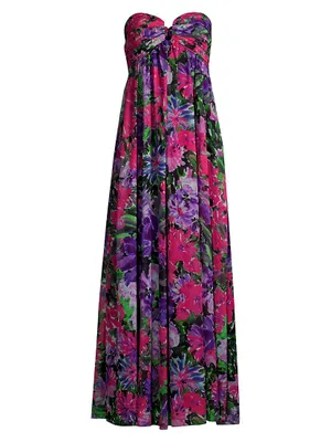 River Garden Floral Maxi Dress