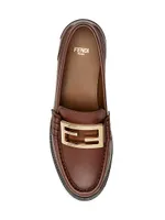 Baguette Leather Loafers