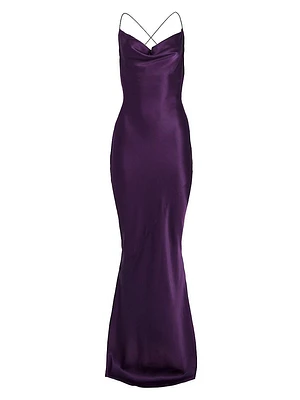 Massimo Silk Gown