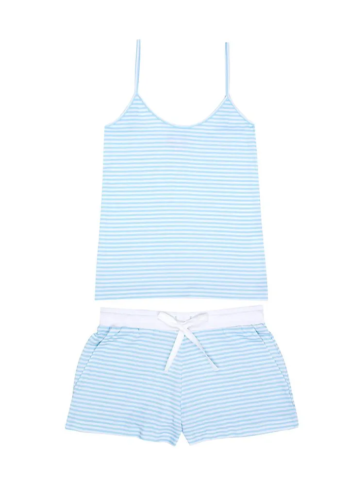 Stripe Jersey Camisole Set