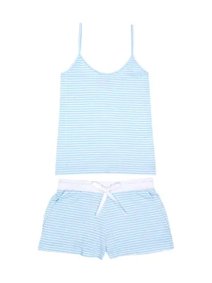 Stripe Jersey Camisole Set