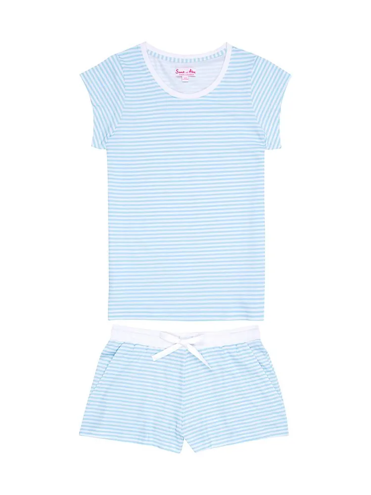 Jersey Short Sleeve Pajama Set