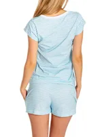 Jersey Short Sleeve Pajama Set