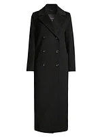 Double-Breasted Wool Coat