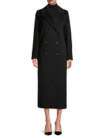 Double-Breasted Wool Coat