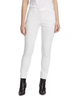 Tapered Stretch Cigarette Pants