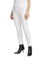 Tapered Stretch Cigarette Pants
