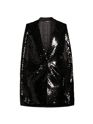 Chloe Sequined Cape