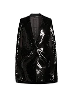 Chloe Sequined Cape