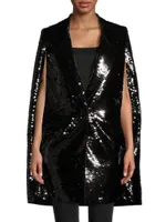 Chloe Sequined Cape