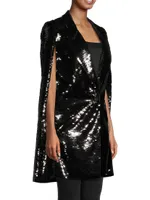 Chloe Sequined Cape