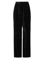 Tyson Crinkled Velvet Pants