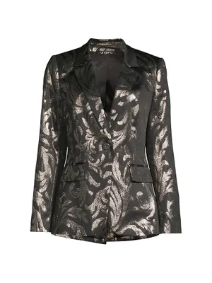 Lauren Metallic Jacquard Jacket