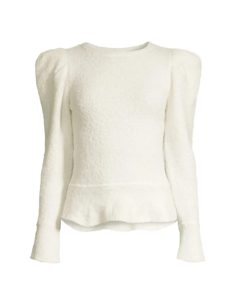 City Mist Puff-Sleeve Sweater