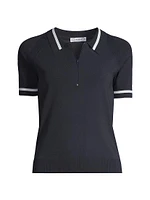 Tipped Jersey Polo