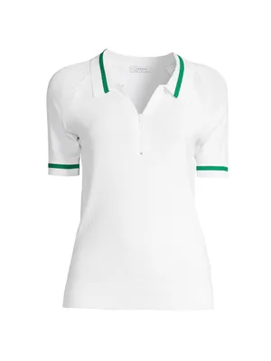 Tipped Jersey Polo