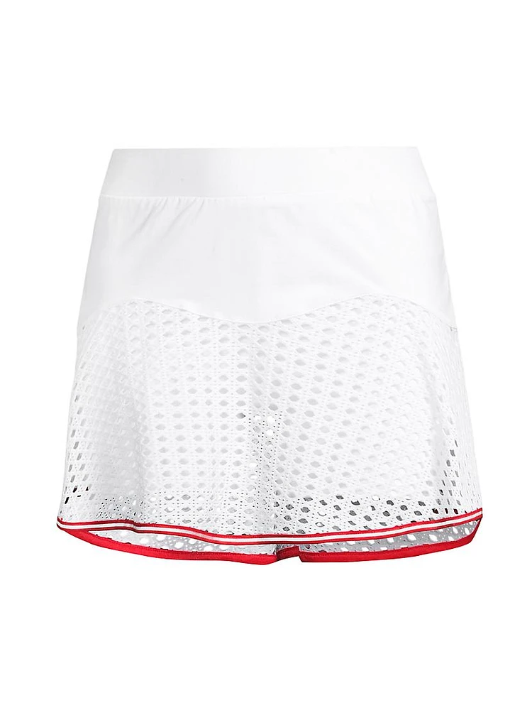 Mesh Team Skort