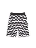 Little Girl's & Chevron Jersey Shorts