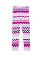 Little GIrl's & Chevron Leggings