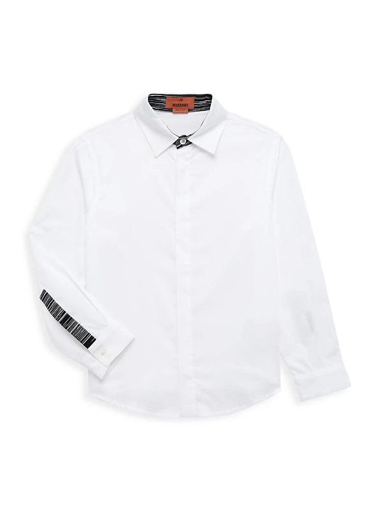 Little Boy's & Boy's Slim-Fit Button-Up Shirt