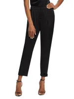 Madelyn Cropped Satin Pants