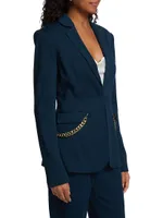 Leilani Chain Fitted Jacket