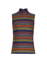 Madison Zigzag Sleeveless Sweater