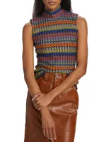 Madison Zigzag Sleeveless Sweater