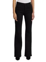 Celia High-Waisted Boot-Cut Jeans