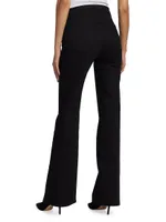 Celia High-Waisted Boot-Cut Jeans