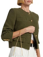 Paige Cropped Bouclé Jacket