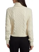 Andrina Cable-Knit Turtleneck